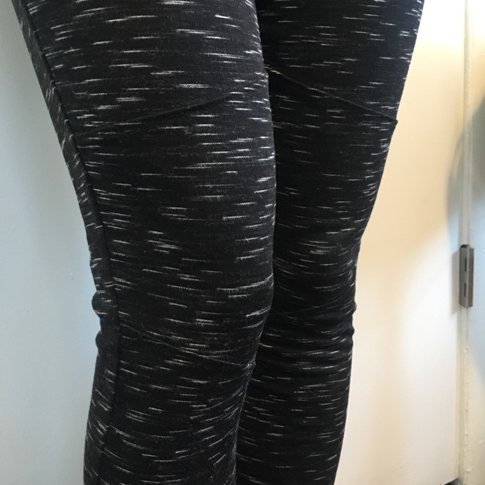 Heather ponte leggings